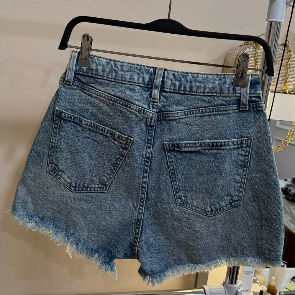 Denim Wild Fable Distressed Denim Low Rise Shorts